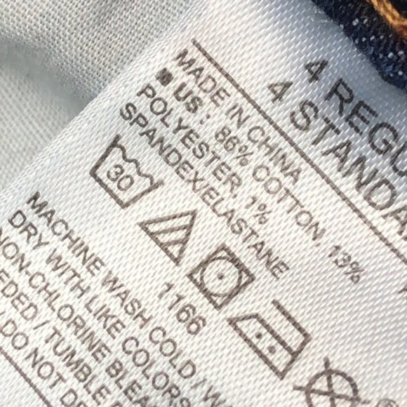 LIKE NEW OLD NAVY ORIGINAL MID-RISE SLIM STRAIGHT JEANS 4/27x29 ⭐ - Picture 8 of 10